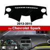 Чехол на приборную панель автомобиля для Chevrolet Spark 2013 2014 2015 Коврик для приборной панели Солнцезащитный коврик Защита от УФ-лучей Ковры Автомобиль