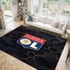 Lyon FC Design Crystal Velvet Carpet Cozy Non?Slip Printed Rug For Bedroom Living Room Entrance