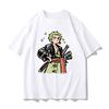 One Piece Print Tshirt Luffy Solon Casual and Comfortable Cotton Parentchild Outfit