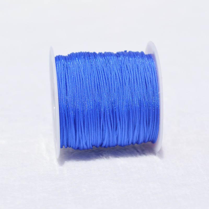 0,8 мм * 20 м, 1 рулон, высококачественный нейлоновый шнур, нить для браслетов «сделай сам», ожерелье, ювелирные аксессуары