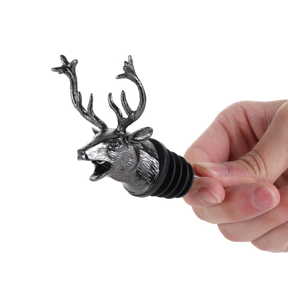 Gadgets Deer Head Kitchen Accessories Christmas Ornament Wine Aerators Wine Pourer Bottle Stoppers