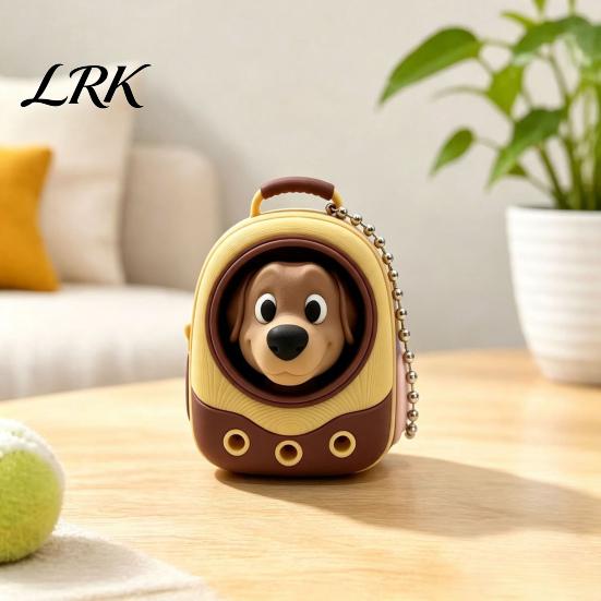 Офисные игрушки для стола, Рюкзак-животное, Кликер-игрушка для снятия стресса, Собака, Кошка, Пингвин, Попугай, Пальцевой кликер, Декоративный аксессуар для сумочки для снятия стресса