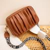 Women's Bag Trendy Small Bag Fashion Casual Bag Pleated Messenger Camera Bag Shoulder Bag One Piece
