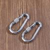 2Pcs Durable Hanging Belt Hammock Swing Hanging Belt And Steel Alloy Hooks Outdoor Camping Hiking Tools Hammock Accessories