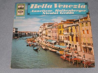 Виниловая пластинка НИКОЛАЙ ГЕДДА, АННЕЛИЗЕ РОТЕНБЕРГ - Bella Venezia SME74169 Electrola Германия Классика Б/У