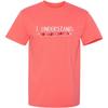 I Understand I Just Don’t Care T-Shirt | Funny Sarcastic Quote Tee for Men | Blunt Attitude Graphic Shirts Casual Wear