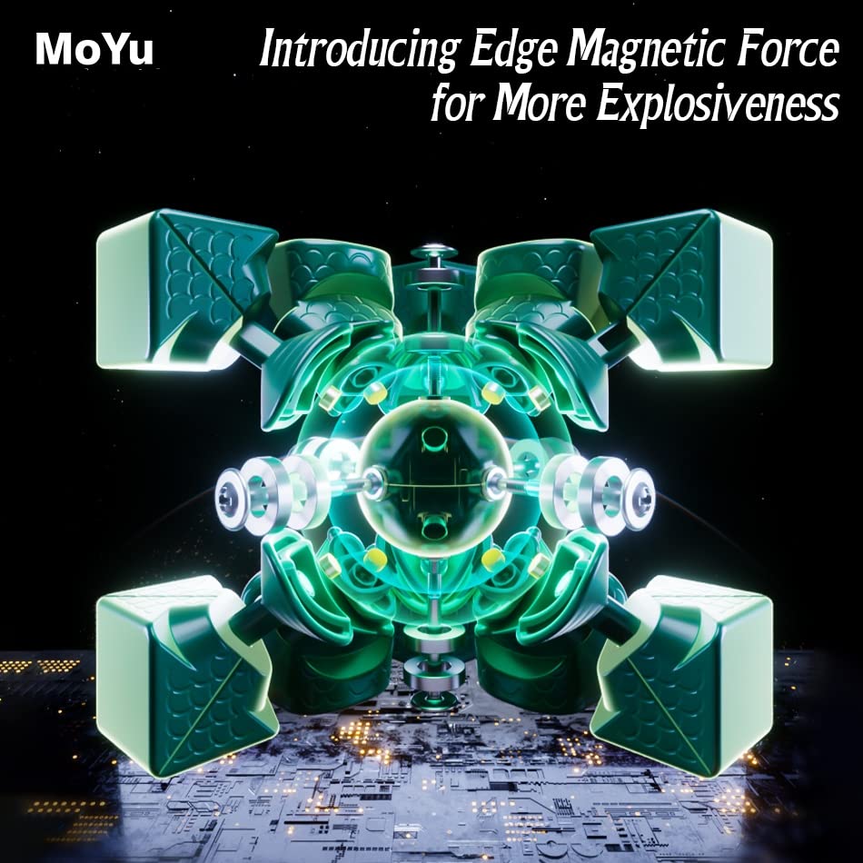 Bucubke Moyu WeiLong WRM V9 MagLev UV 3x3 2023 Без наклеек Кубик Рубика WeiLong V9 Магнитная левитация Шариковый сердечник УФ Головоломка Магия WeiLong V9 Шариковый сердечник УФ
