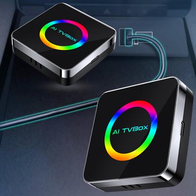 Android 13 2 в 1 Донгл для YouTube-Netflix Беспроводной Carplay/Android Auto/Адаптер Carplay к Android WiFi6 Совместимый с Bluetooth