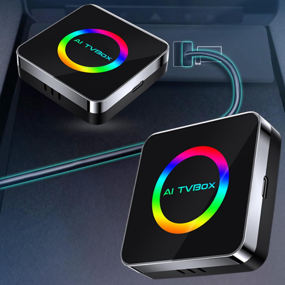 Android 13 2 в 1 Донгл для YouTube-Netflix Беспроводной Carplay/Android Auto/Адаптер Carplay к Android WiFi6 Совместимый с Bluetooth