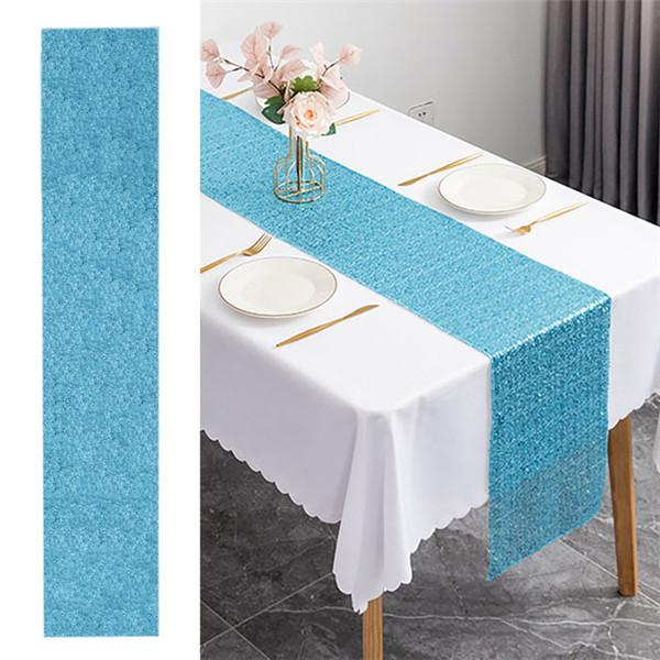 Блестящая скатерть с блестками для свадебной вечеринки, мероприятия, банкетного стола, роскошная скатерть для ужина, украшение для домашнего свадебного стола