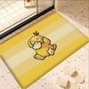 Cartoon P-Psyduck Door Mat Washable Non-Slip Living Room Sofa Chairs Area Mat Kitchen Doormat Area Rug