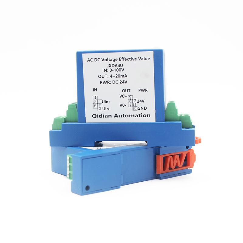 4-20mA 0-10V 0-5V RS485 Output 75mV 380V 1000V 1500V Input DC Voltage Transducer Hall Voltage Sensor Transmitter Factory Sale
