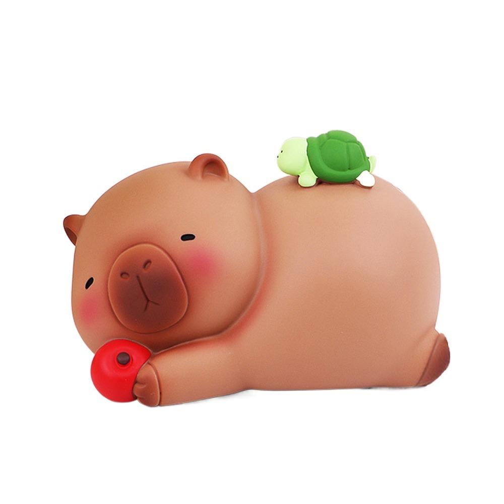 Копилка Капибара Большая Вместимость Декоративная Капибара Коробки для Денег Коллекционная Модель Капибара Детская Коробка для Хранения