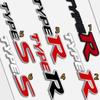 Auto Metal For H-o+n+d-a Type-R Type-S Logo 3D Badge Lettering Decals Trunk Sticker Ci-vic Fit Acc-ord HRV Ja-zz Mu-gen Car Styling