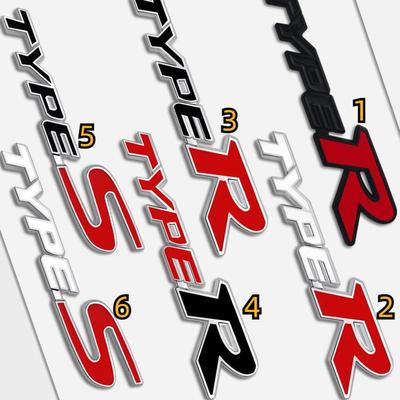 Авто Металл Для H-o + n + da Type-R Type-S Логотип 3D Значок Надписи Наклейка На Багажник Ci-vic Fit Acc-ord HRV Ja-zz Mu-gen Стайлинг Автомобиля