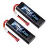 Аккумулятор LiPo Zeee 2S, 4000 мАч, 7,4 В, 50C, с разъемом T, для радиоуправляемых машин, грузовиков и многого другого, 2 шт.