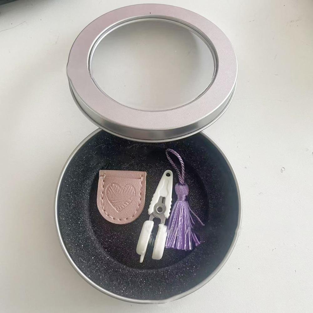 Creative Art Mini Scissor with Protective Cover Straight Tip Sewing Small Scissor Small Sewing Embroidery Supplies