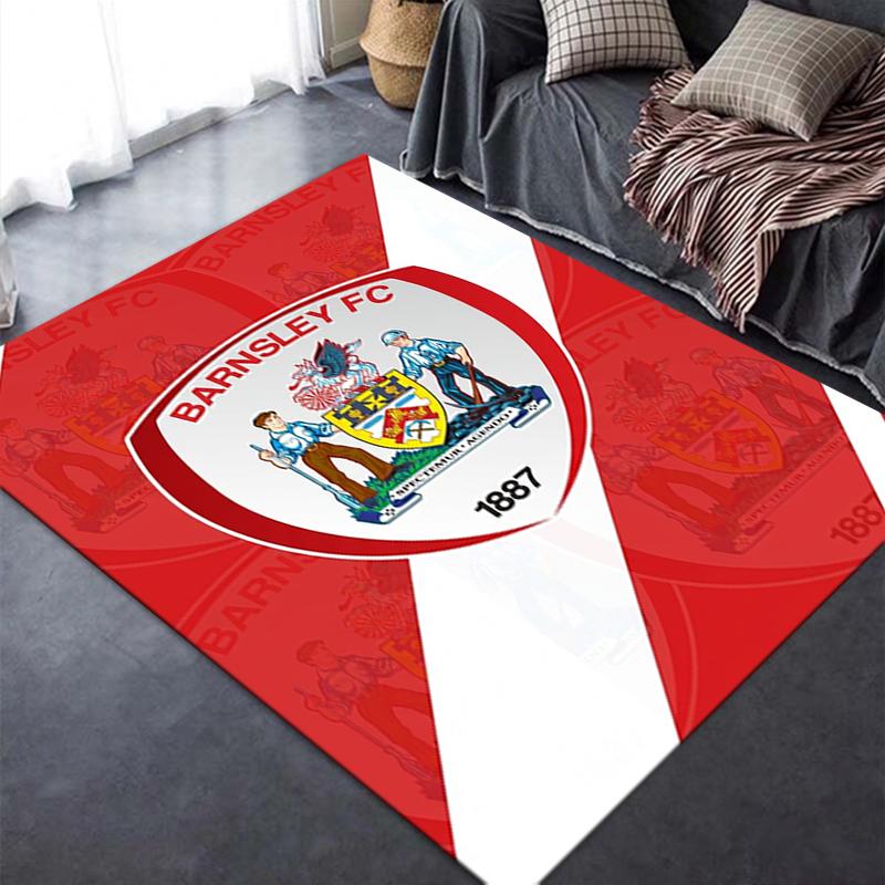 Barnsley Fc Carpet Rug For Living Room Bedroom Home Sofa Decorationkids Play Nonslip Floor Mat