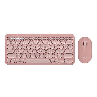 Logitech Беспроводной набор из мыши и клавиатуры Pebble 2 Combo с двумя режимами