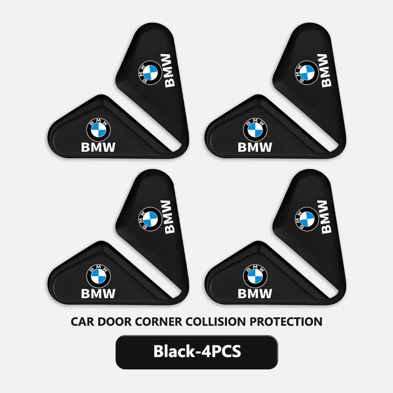 QCSD2 Car Door Corner Anti-Collision Sticker Scratch Resistant Decora For BMW M Performance E36 E46 E60 E90 E91 E92 E93 F30 F20