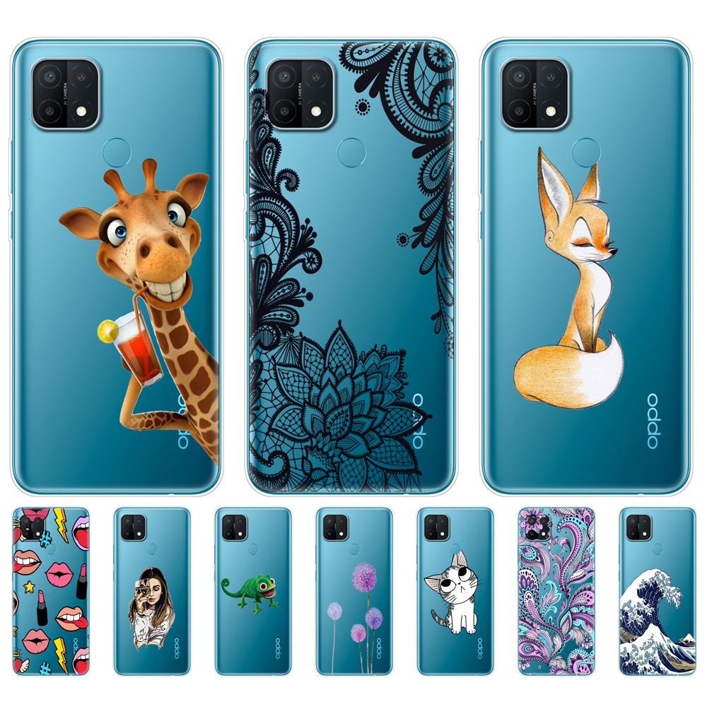 Чехол для OPPO A15, чехол для OPPO A15S, силиконовый мягкий чехол из ТПУ для телефона OPPOA15 CPH2185 A 15 S CPH2179, бампер 6,52 дюйма, Fundas Shell
