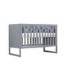 CHRUPPY Baby Bed 60 X 120 Cm Gray