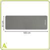 ACTIGET Tapis de yoga, exercice de fitness, antidérapant, 183x61 cm, matelas pilates, gris