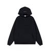 Fear Of God Essentials Hoodie Mens Oversized Cotton Pullover With Flocked Letter Print 2025