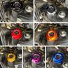 Motorcycle Engine Oil Dipstick W/ Plug Oil Temperature Gauges For Harley Touring Electra Glide FLH FLHFB FLHT P K KL CU 2017-24