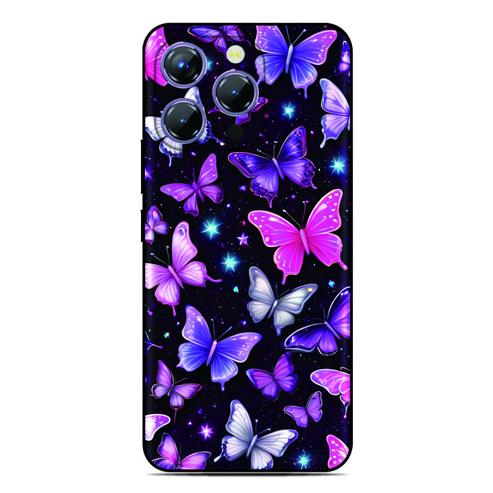 Butterfly Photo Phone Case For TCL NxtPaper 70 Pro K70 Power 4G 605 50 XE 40 XL 20 30 60 SE 60R 5G 40R 505 501 408 406 403 Cover