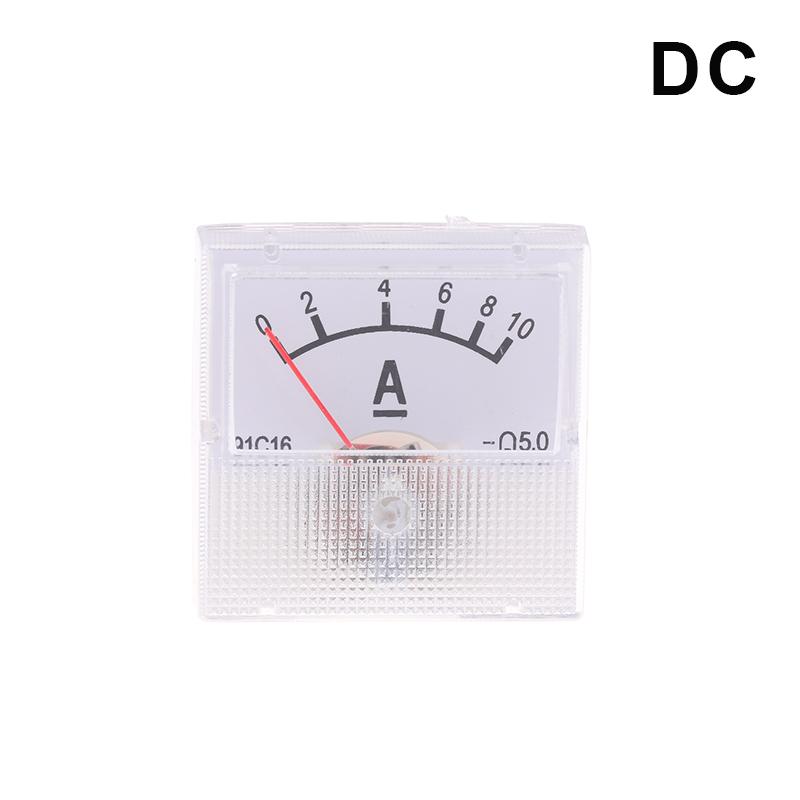 AC 150-300V DC 10-250V DC 5-75A Амперметр Мини-вольтметр Амперметр Тестер Аналоговый Стрелочный Вольтметр Амперметр Панельный прибор