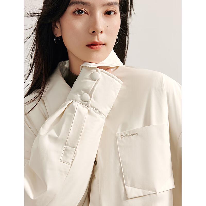 Inman Women's Shirt-Style Light Down Jacket