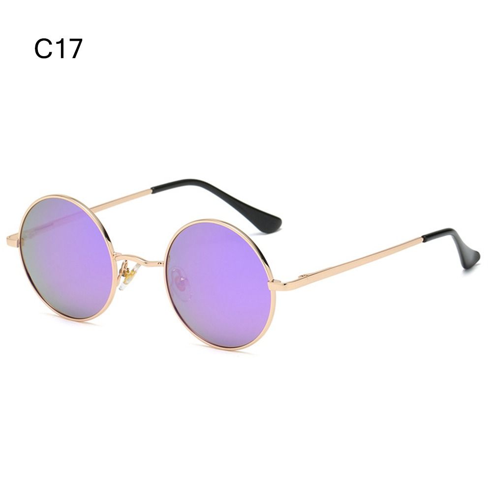 Поляризованные маленькие круглые солнцезащитные очки Металлические очки Ретро Панк Шейды для мужчин и женщин