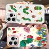 Чехол для телефона "Очень голодная гусеница" для IPhone 17 16 15 14 13 12 11 Pro Max Plus Pro Цветной корпус