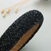 Women Luxury Hair Hoop Shiny Rhinestones Inlaid Headband Heightened Design Lightweight Headwear Head Accessories