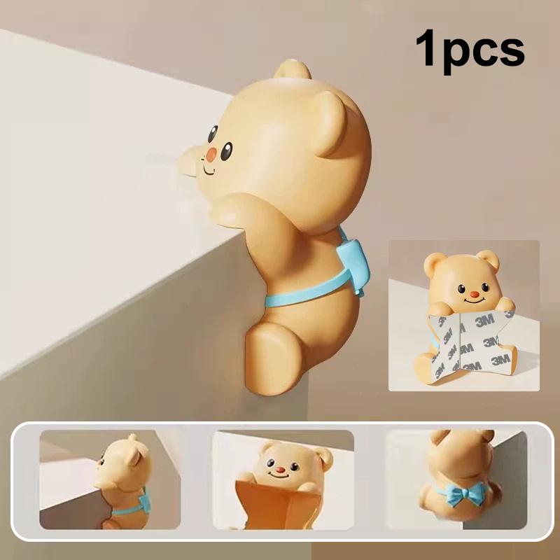 {Summer2} Creative Cartoon Cute Bear Corner Protector For Table Corners, Anti-collision And Anti-bump Protective Cover