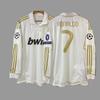 Retro Football Jersey Long Sleeve Soccer Shirt Men Women Sports Training Cycling