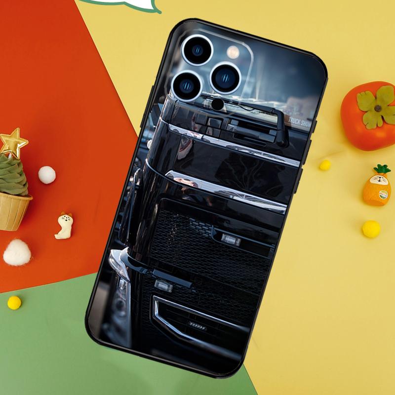 Cool Heavy Truck Car Phone Case For iPhone 17 Pro Max 16 14 13 12 11 15 Pro Max Plus 12 13 Mini 16e 17 Air Cover