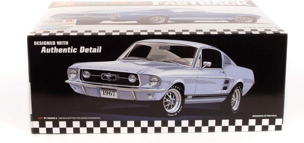 PLATZ AMT 1967 Ford Mustang GT Fastback Plastic Model IT1241 1/25 (Car)