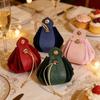 Leather Candy Packaging Bag Drawstring Party Favor Bag New Jewelry Storage Pouch  Party Favors