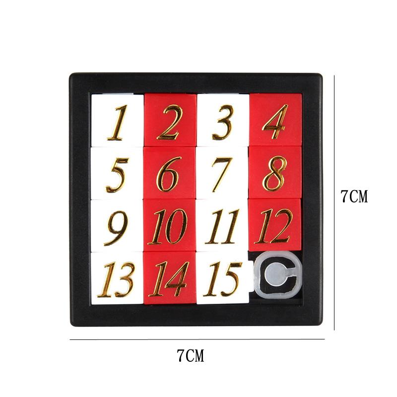 Huarong Road Slide Puzzle Number Brain Games для детей, обучающие Монтессори, математические игрушки, классные призы