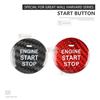 Для автомобиля Haval Крышка кнопки Start-Stop Двигателя Наклейка из Настоящего Углеродного Волокна Подходит H8 H9 C50 N6 H6 H2 F7 H2S F7X H4 H6 Coupe
