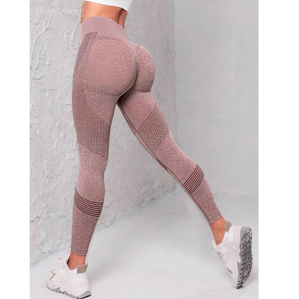 Женские повседневные бесшовные брюки для фитнеса с подтяжкой бедер, облегающие и с высокой талией, штаны для йоги Seach Hip