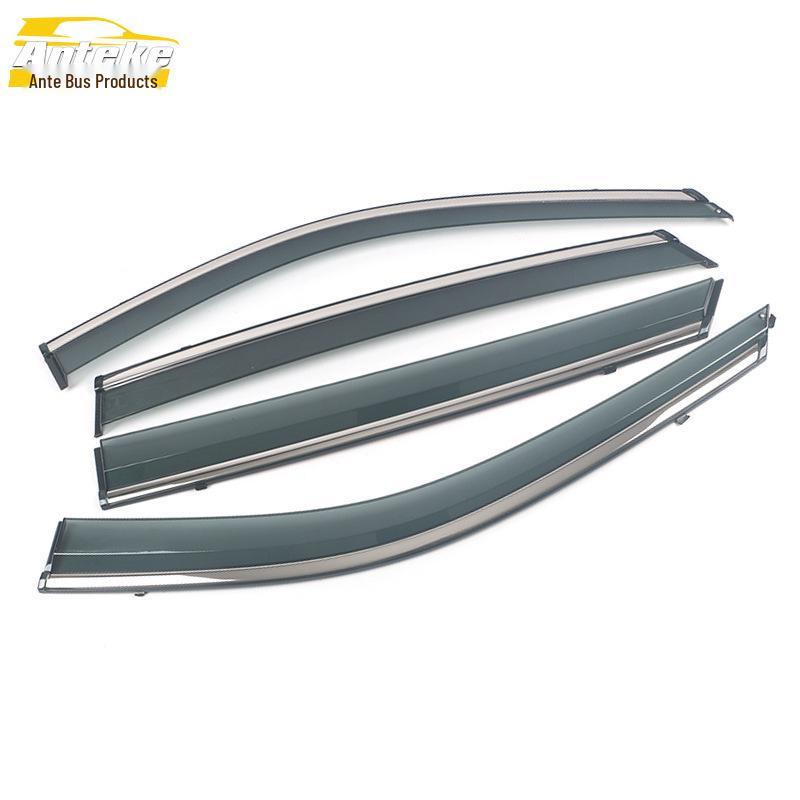 Baojun RS3 Rain Deflectors with Bright Strip Sun Visor Stickers - Fits 20 Models, Exterior Accessories