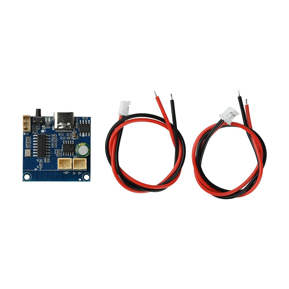 Плата Bluetooth-усилителя DC 3,3 В-4,2 В, 4,3 Вт, Hi-Fi выход с сопряжением TWS, зарядка через Type-C для аудиомодулей