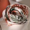 Light luxury new silk square scarf, women's mulberry silk printed silk scarf, versatile, advanced sunscreen, small square scarf, thin