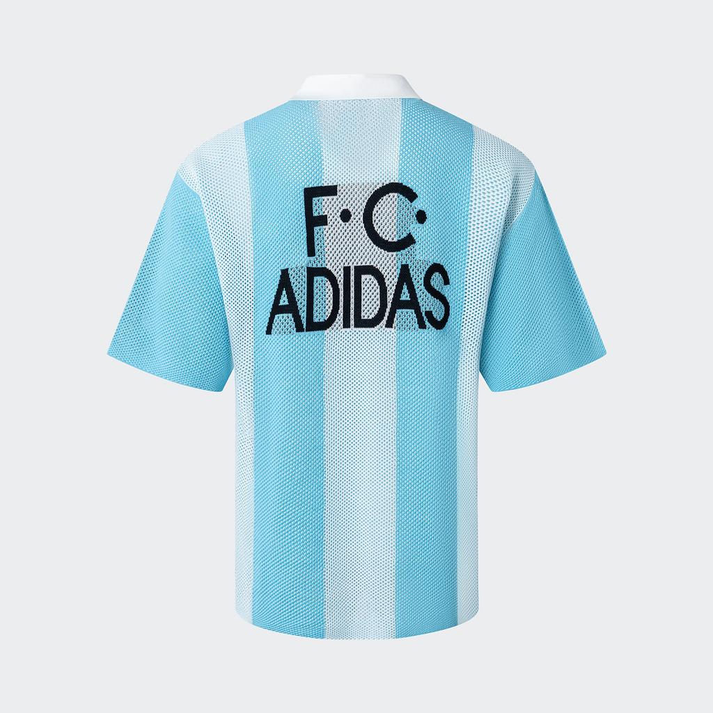 adidas Оригинальная дышащая футбольная футболка унисекс с тремя полосками JL5976