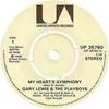 7-дюймовая пластинка GARY LEWIS & THE PLAYBOYS - My Heart's Symphony / I Won't Make UP35780 United Artists 1975 UK Соул/Фанк Б/У