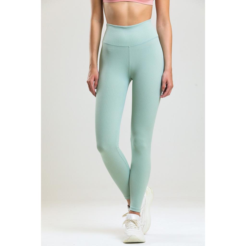 Extra High Waist Sports Ribbed Leggings