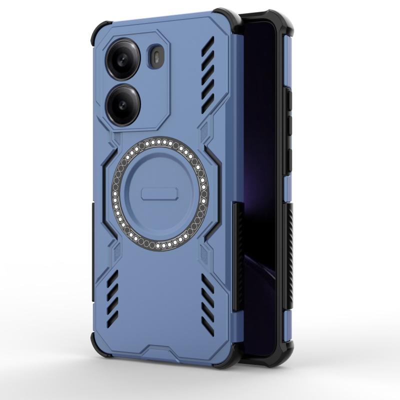 Магнитный роскошный бронированный противоударный чехол для Poco X7 Pro Capas роскошный цветной жесткий противоударный круглый магнитный Xiaomi Poco X7 Pro